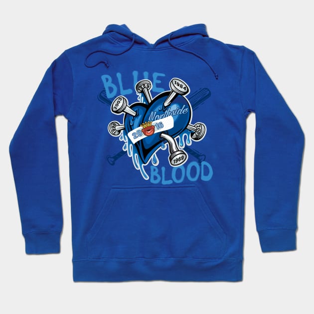 Blue Blood Hoodie by spicoli13